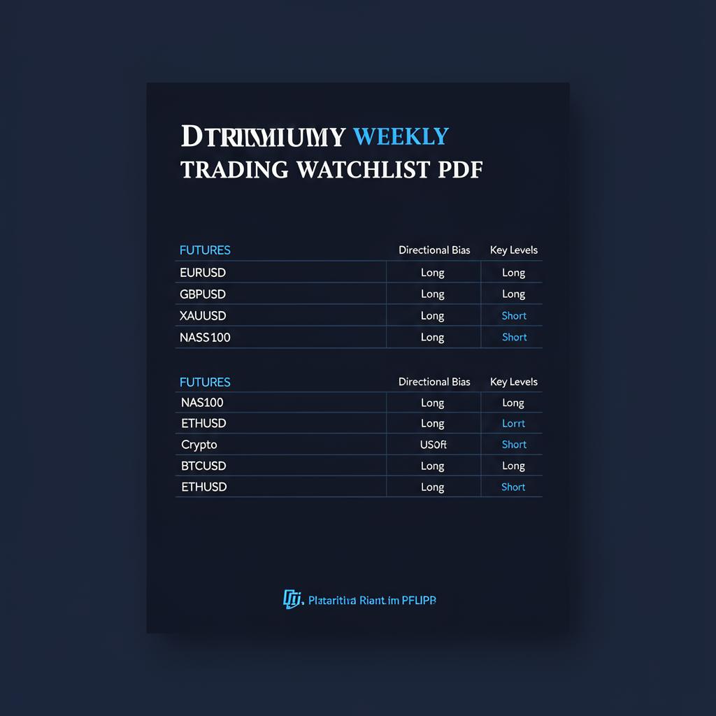 Weekly Watchlists